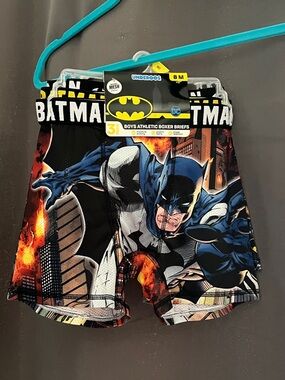 Batman Boys' Boxer Briefs - Black, Blue, Orange